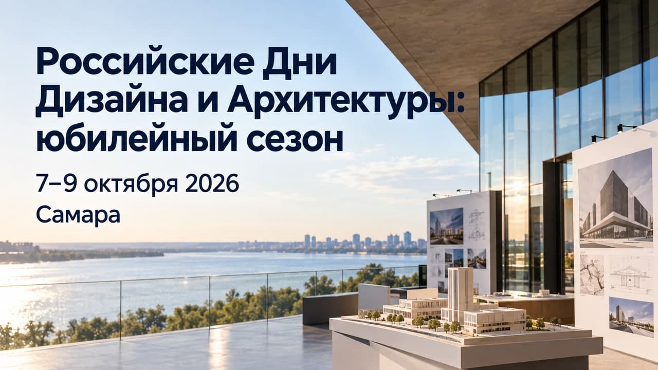Российские Дни Дизайна и Архитектуры: юбилейный сезон