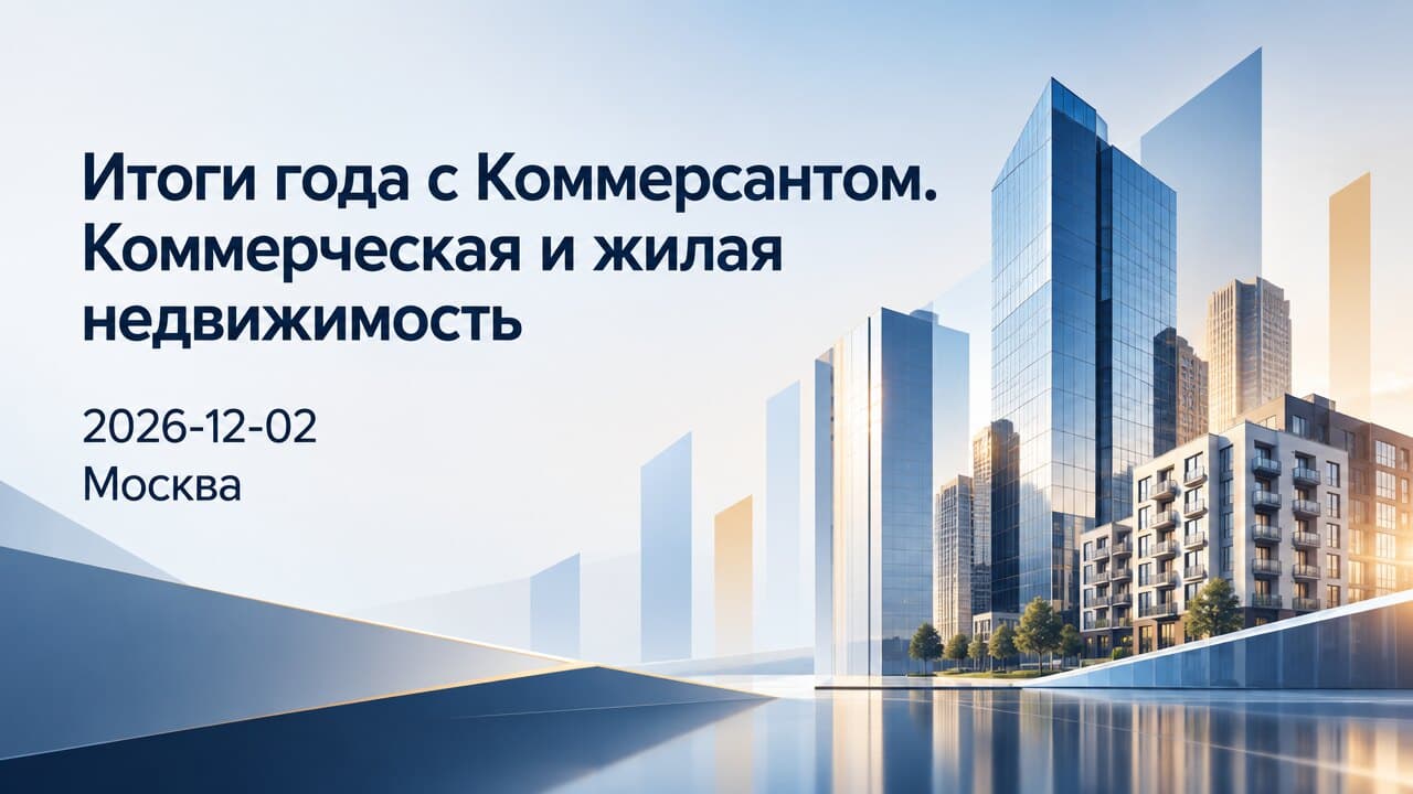 Итоги года с Коммерсантом. Коммерческая и жилая недвижимость