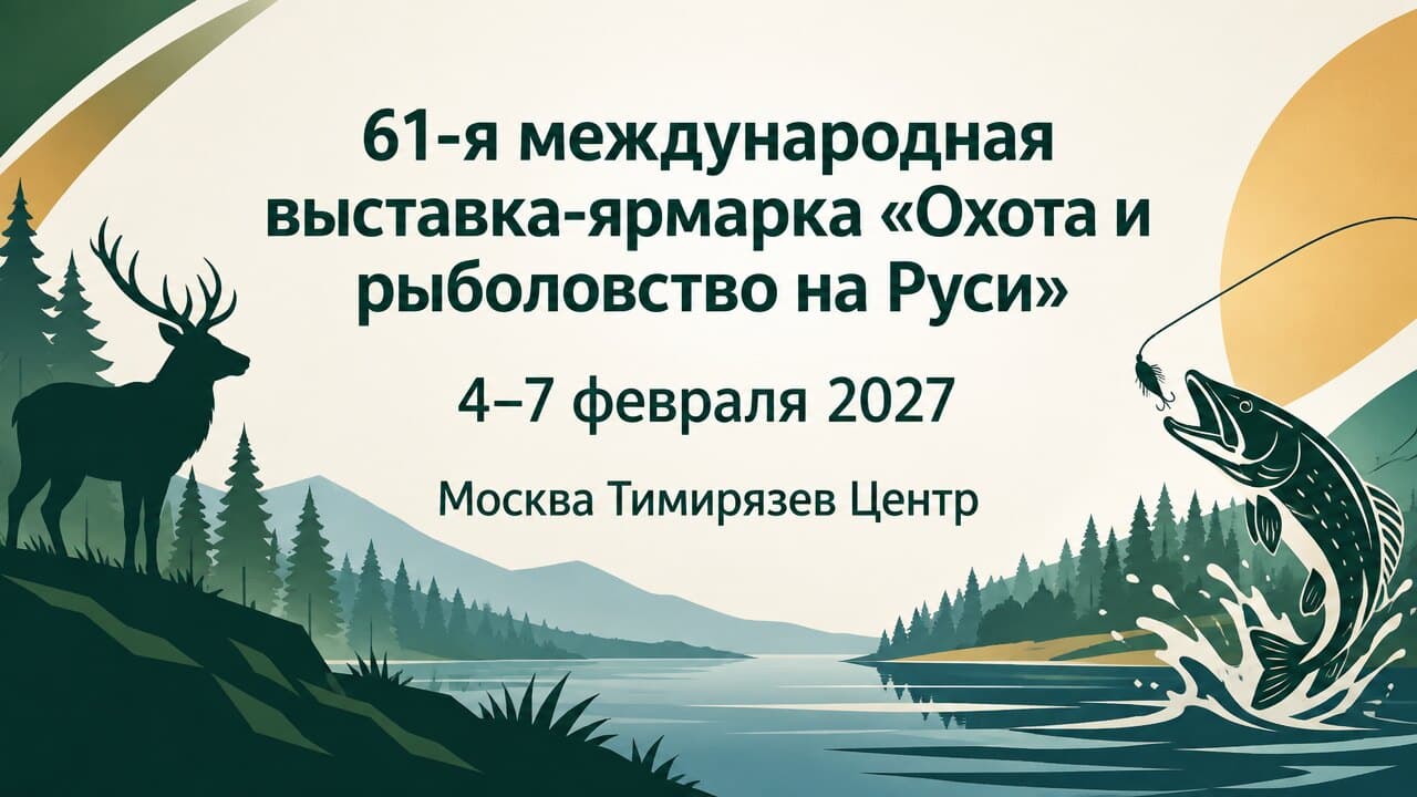 61-я международная выставка-ярмарка «Охота и рыболовство на Руси»