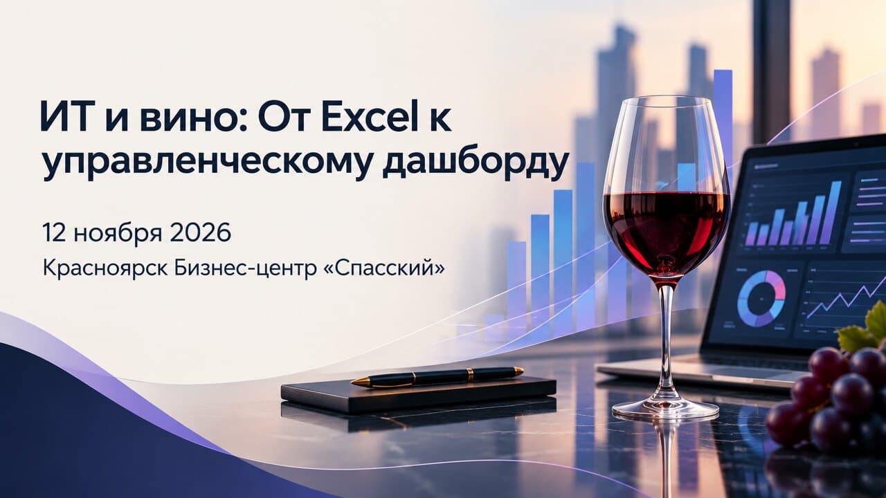 ИТ и вино: От Excel к управленческому дашборду
