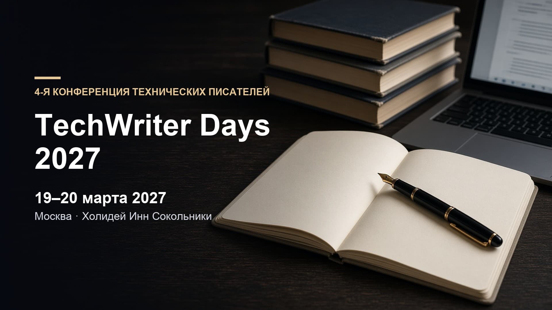 TechWriter Days 2027 — 4-я Международная конференция технических писателей