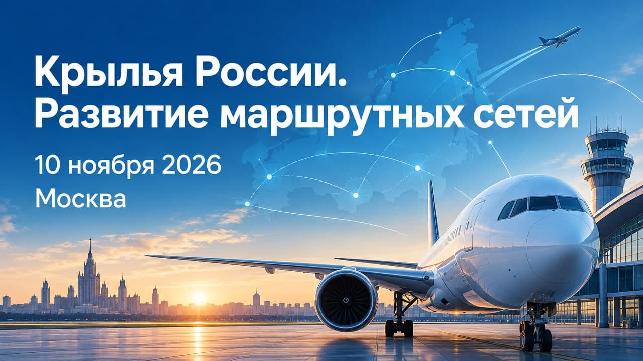 Форум «Крылья России. Развитие маршрутных сетей»