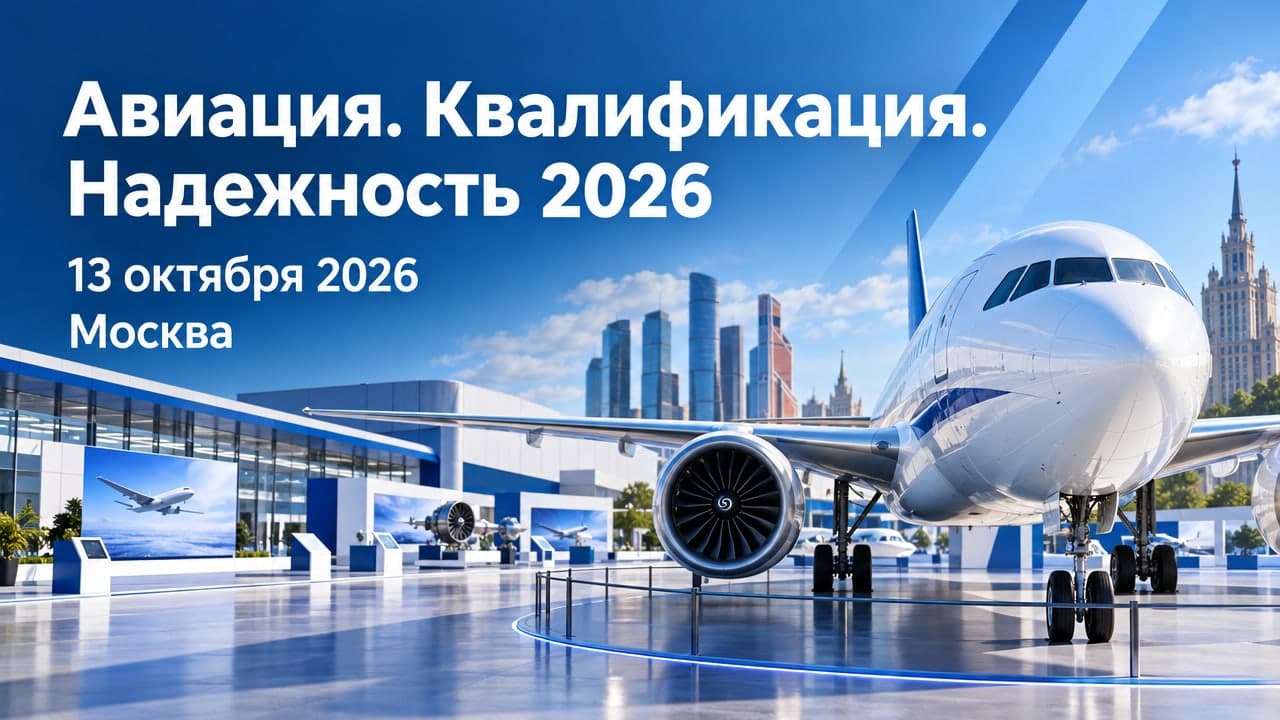 6-й семинар «Авиация. Квалификация. Надежность 2026»