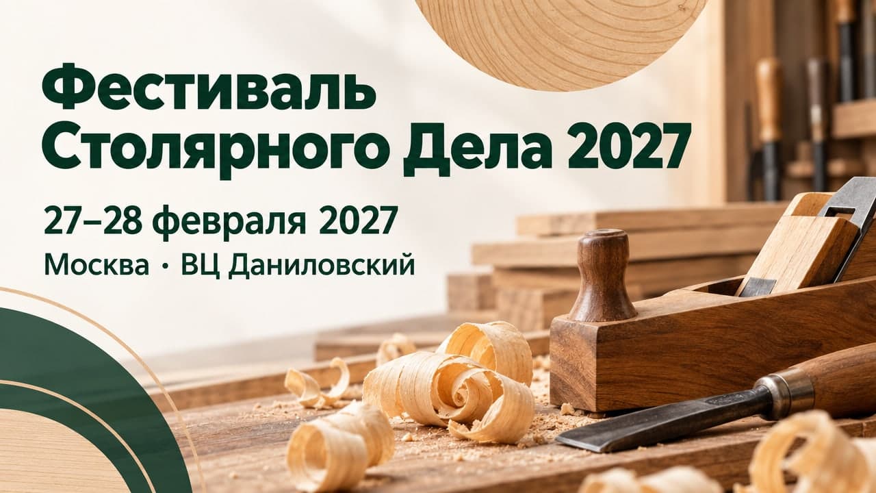 Фестиваль Столярного Дела 2027