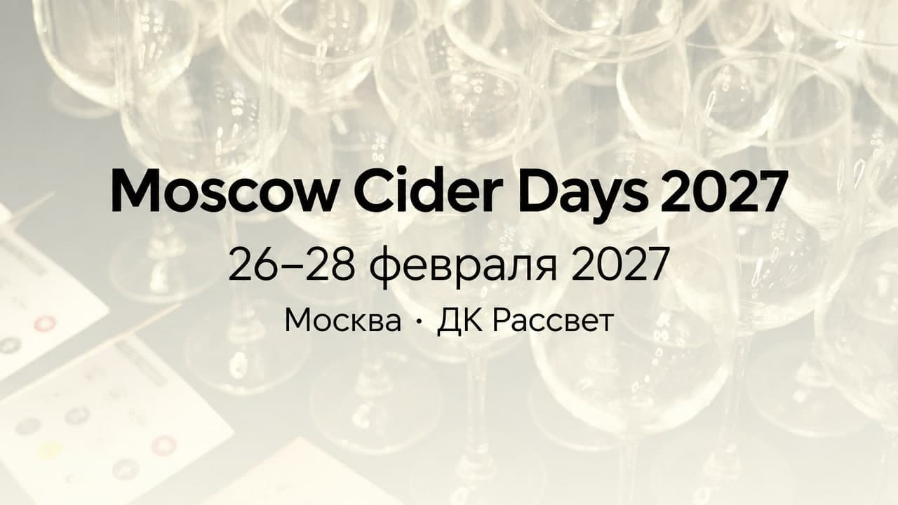 Moscow Cider Days 2027