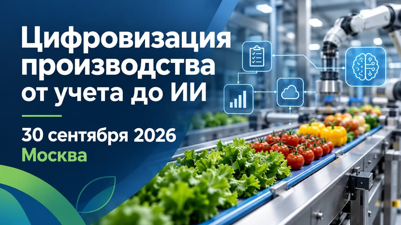 Цифровизация производства от учета до ИИ