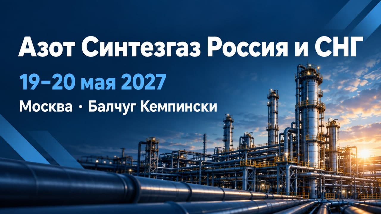 10-й юбилейный конгресс «Азот Синтезгаз Россия и СНГ»