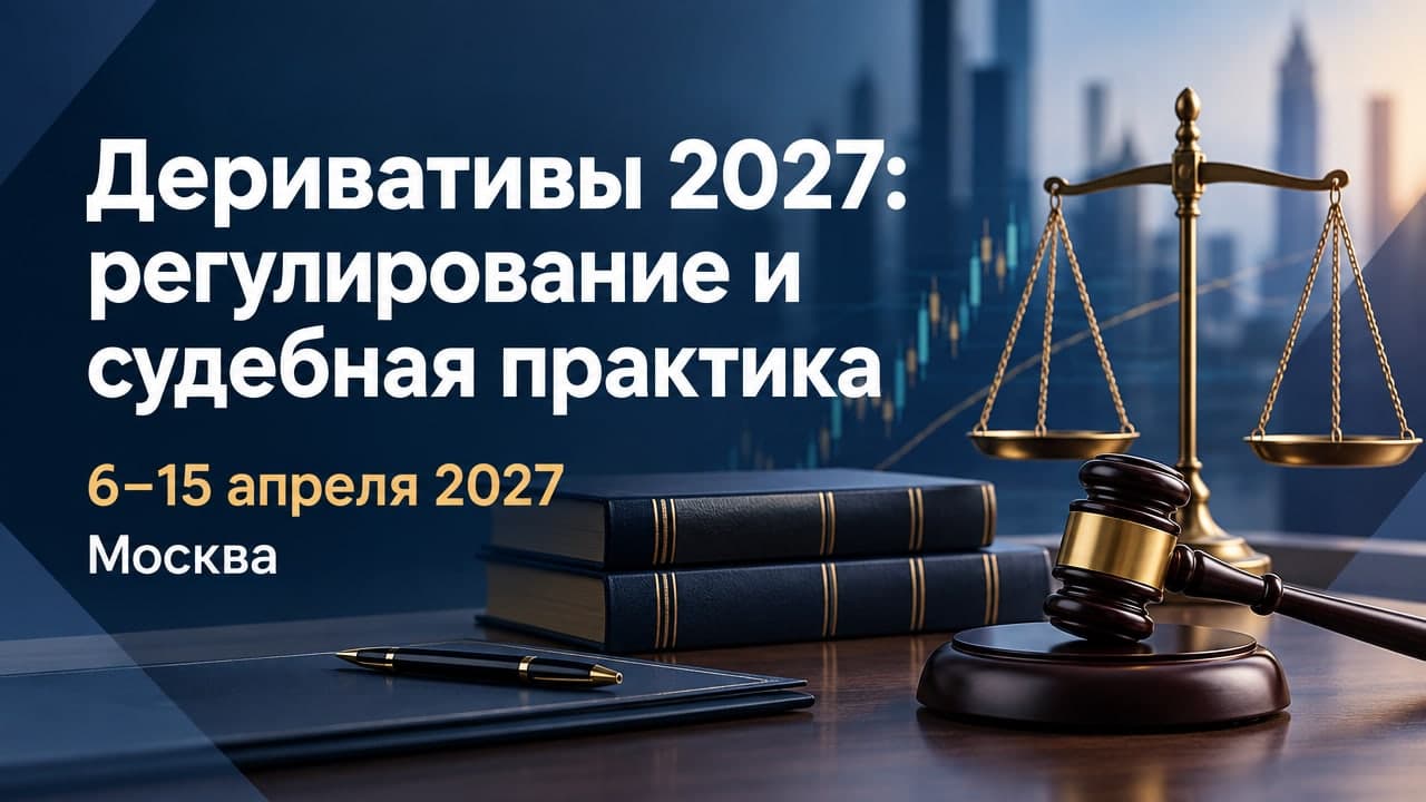 Деривативы 2027: регулирование и судебная практика (вечерня форма обучения)