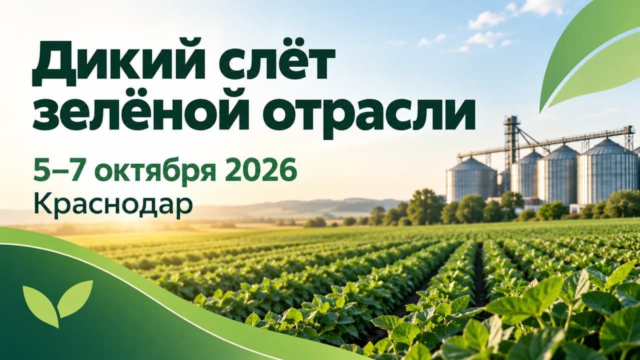 Дикий слёт зелёной отрасли