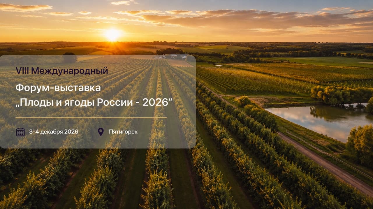 VIII Международный форум-выставка «Плоды и ягоды России — 2026»