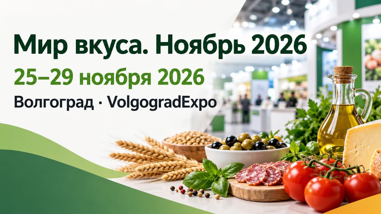 Мир вкуса. Ноябрь 2026