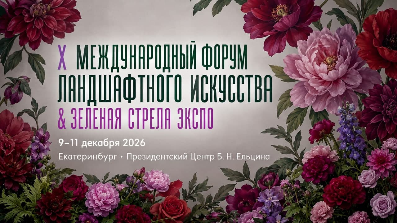 X Международный форум ландшафтного искусства & Зеленая стрела Экспо