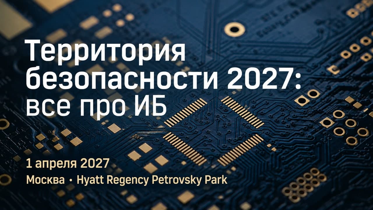Территория безопасности 2027: все про ИБ