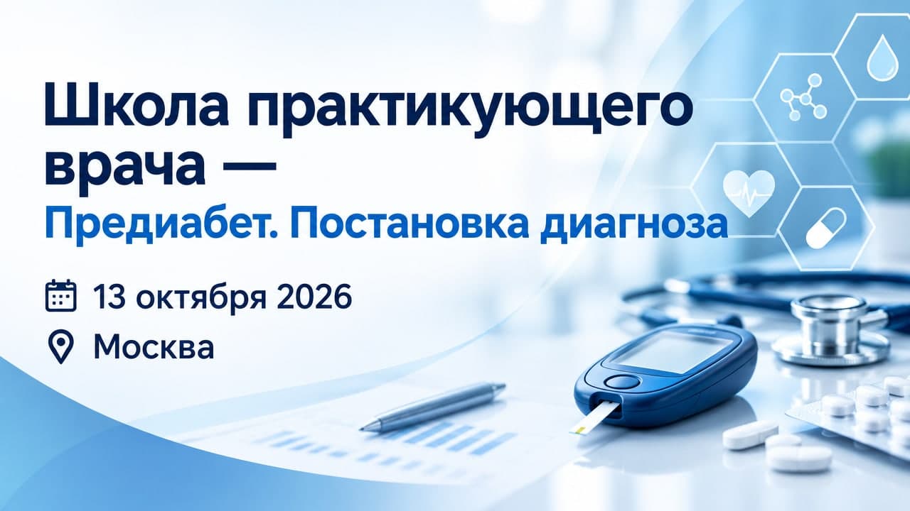 Школа практикующего врача — Предиабет. Постановка диагноза