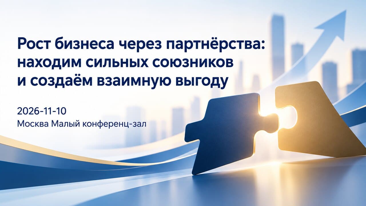 Рост бизнеса через партнёрства: находим сильных союзников и создаём взаимную выгоду