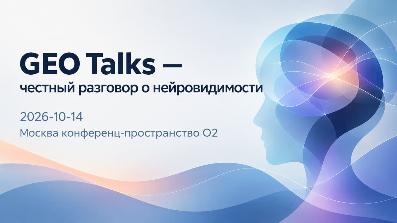 GEO Talks — честный разговор о нейровидимости