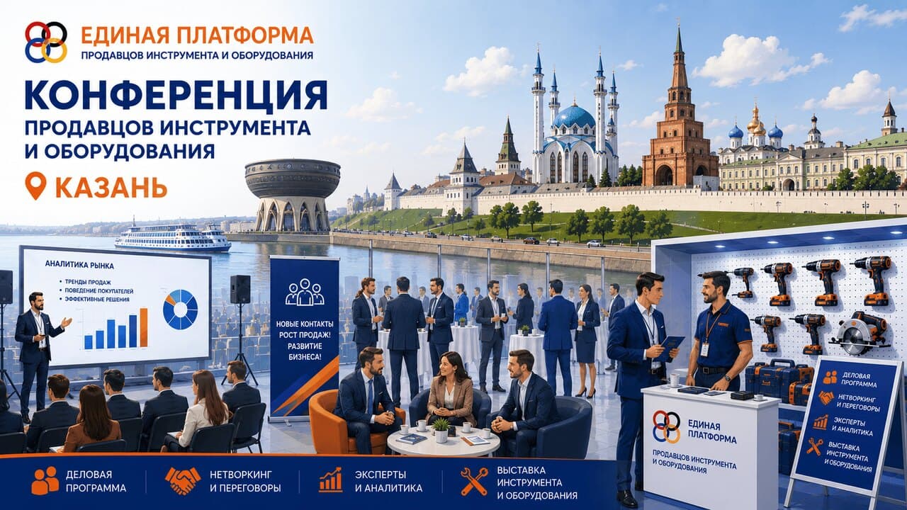 Приволжский Форум продавцов инструмента и оборудования (Казань)