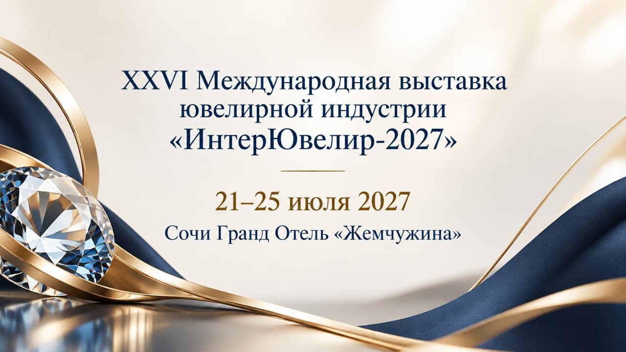 XXVI Международная выставка ювелирной индустрии «ИнтерЮвелир-2027»
